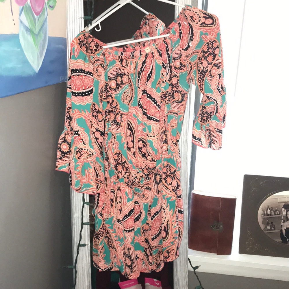Paisley print boutique romper